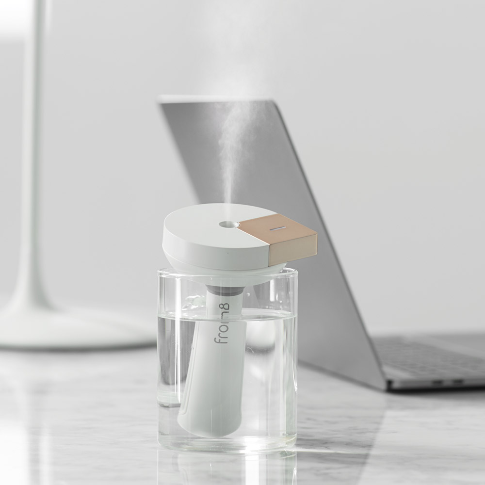 프롬비 워터캡슐2 무선 스틱 생수병 미니가습기 FA145 핑크