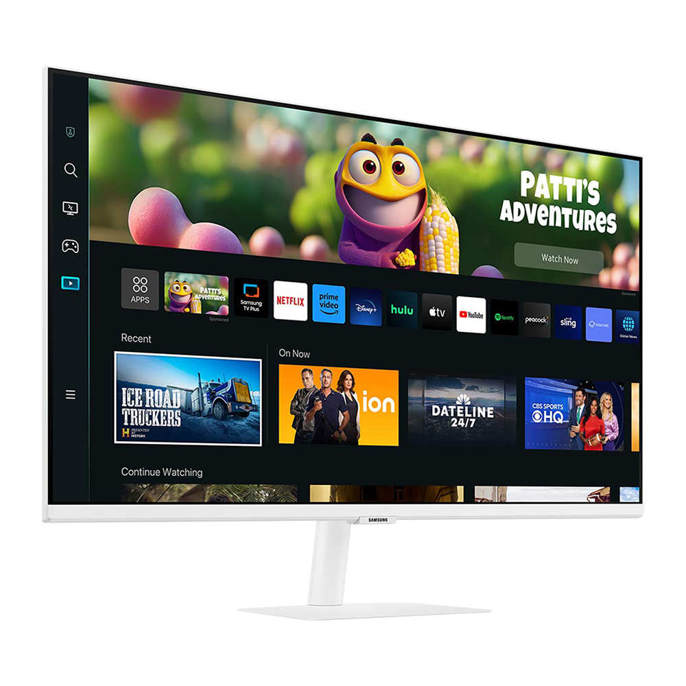 삼성 M5 S32CM501EK 스마트모니터 넷플릭스 OTT 유튜브 원룸 캠핑용 화이트