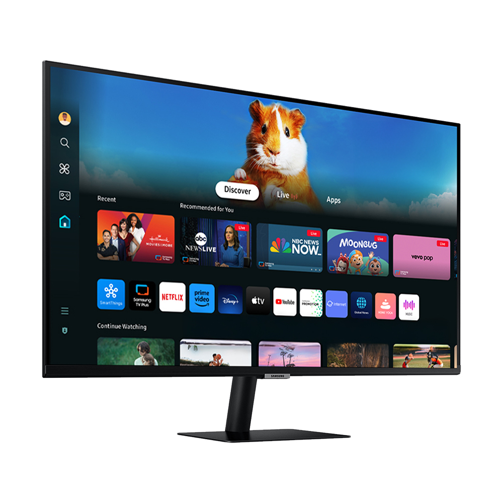 삼성 M5 LS32DM501 80.1cm 스마트모니터 화이트 OTT 넷플릭스 유튜브 미러링