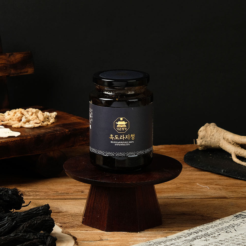 집에서 즐기는 건강한 도라지청, 자연의 맛을 느껴보세요!