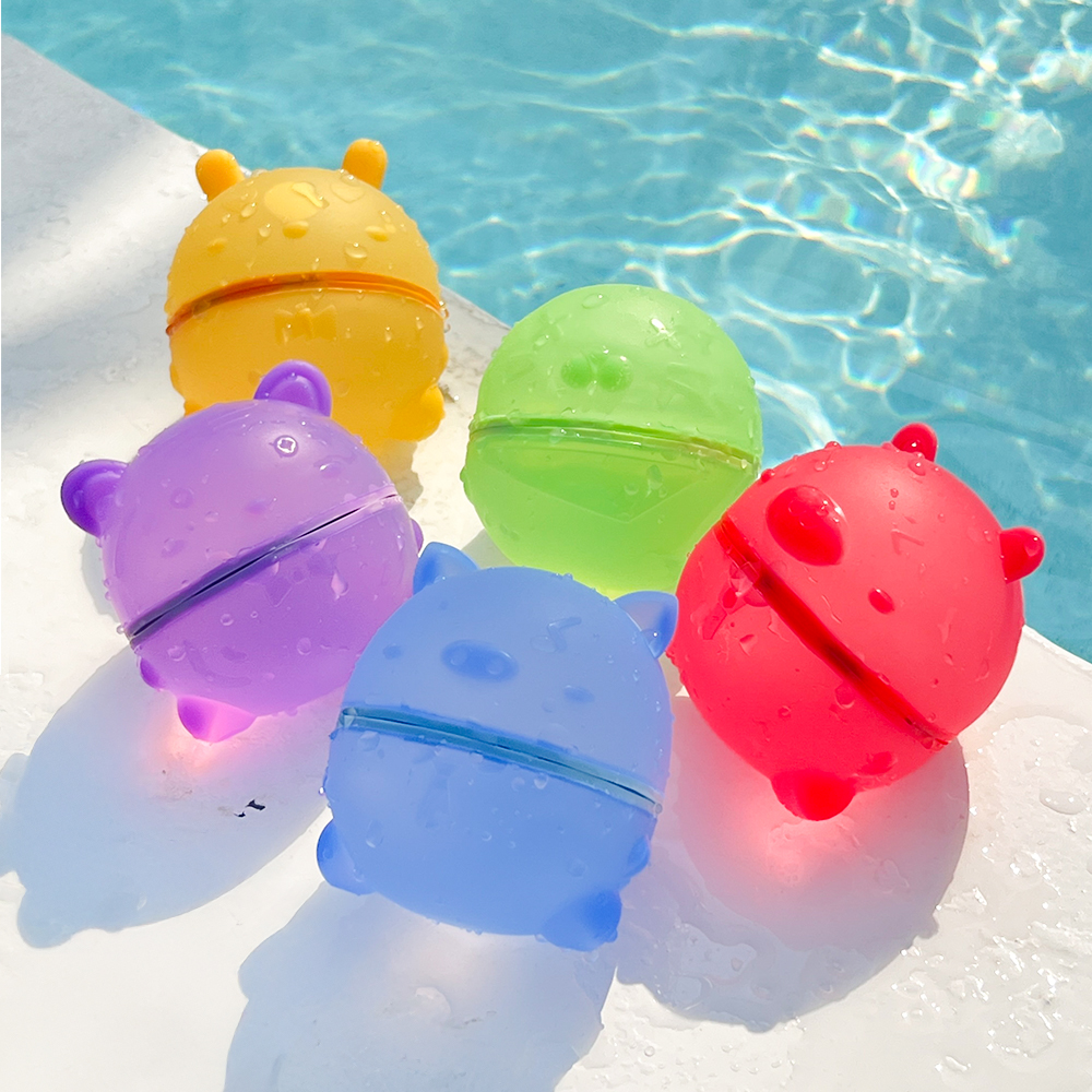 물놀이 즐거움이 가득! 플레이맥스 실리콘 자석 워터볼 6종 세트 소개