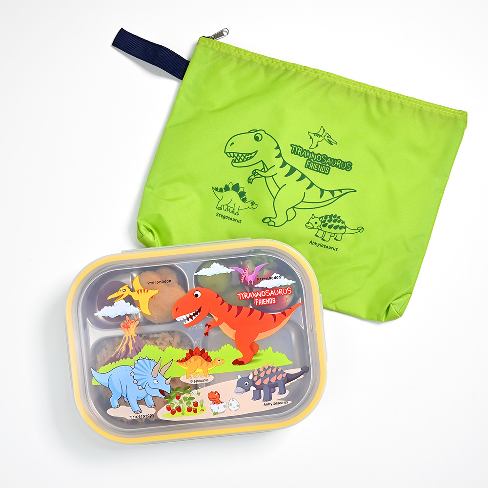 아이들 도시락 준비, 이렇게 쉽고 귀엽게! 키친유 티라노 어린이집 세트 추천