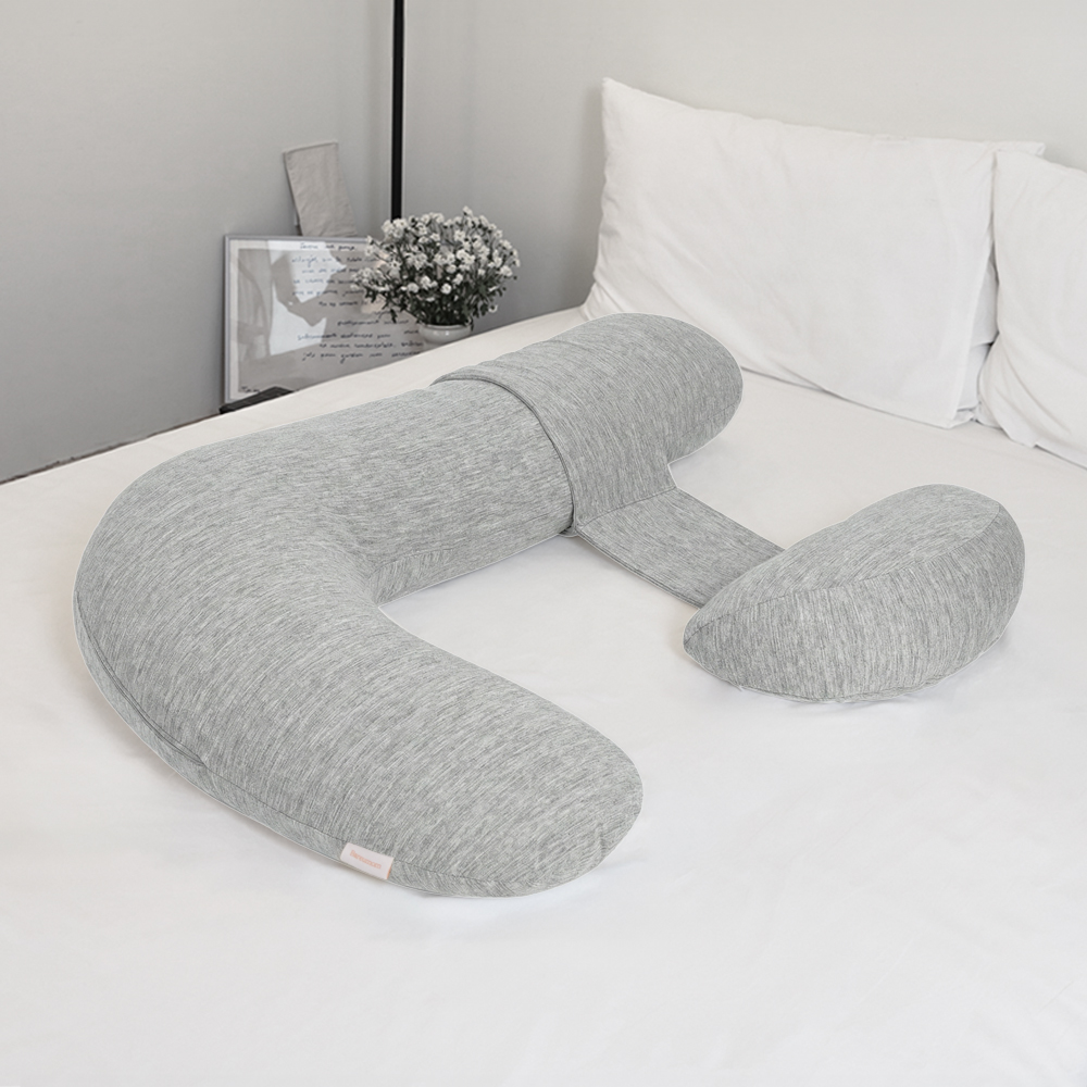 임산부를 위한 편안한 F자 바디필로우, 선물로 딱 좋아요!
