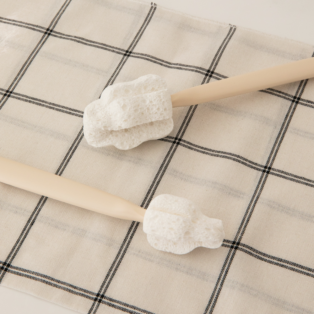 집에서 간편하게 사용하는 천연 스펀지 젖병 세척 브러쉬 추천