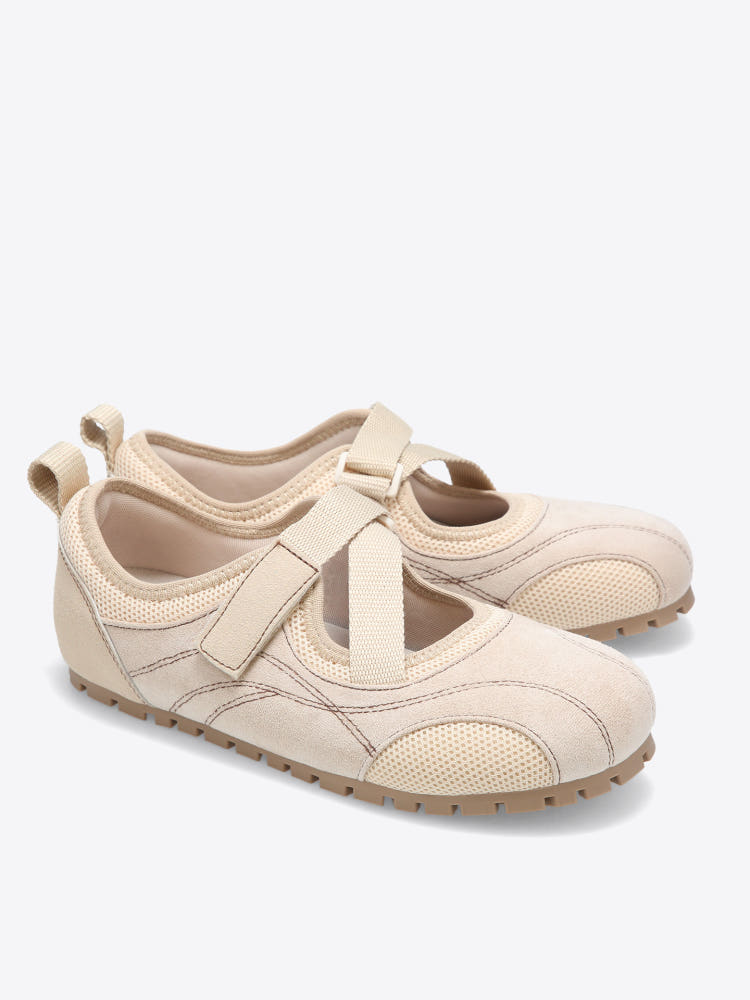 편하게 신을 수 있는 웨빙 스트랩 로우 메리제인 신발 추천