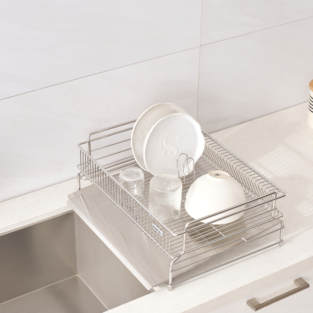 집에서 간편하게 사용하는 올스텐 식기 건조대, 정말 편리하네요!