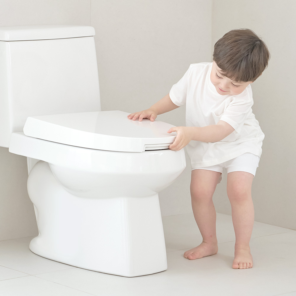 아이팜 무소음 풀커버 아기 유아변기커버 안전댐퍼 배변훈련