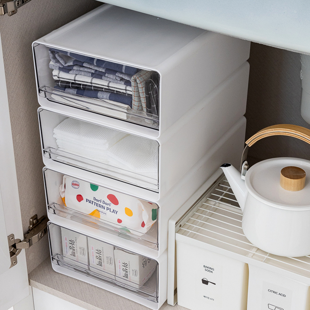 서랍형 펜트리 정리함, 투명한 수납으로 깔끔하게 정리하는 방법