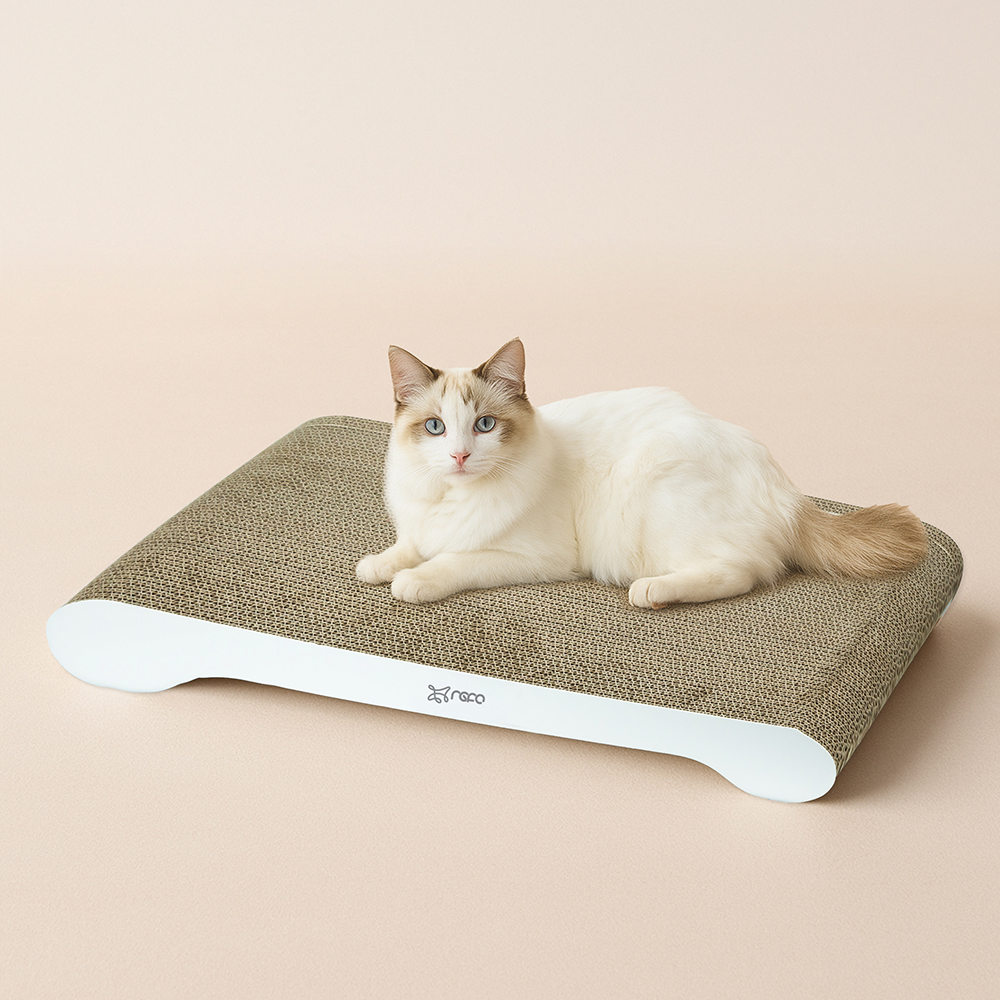 고양이들이 좋아하는 대형 스크래쳐 소파, 집에서도 편하게 즐기세요!