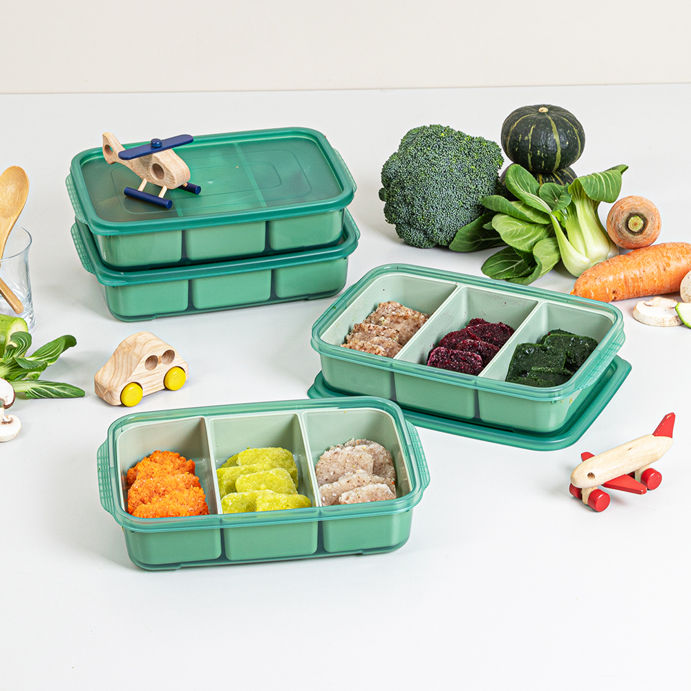 아이들을 위한 안전하고 깔끔한 이유식 용기, 튼튼이 웨이브킵 나눔용기 추천!