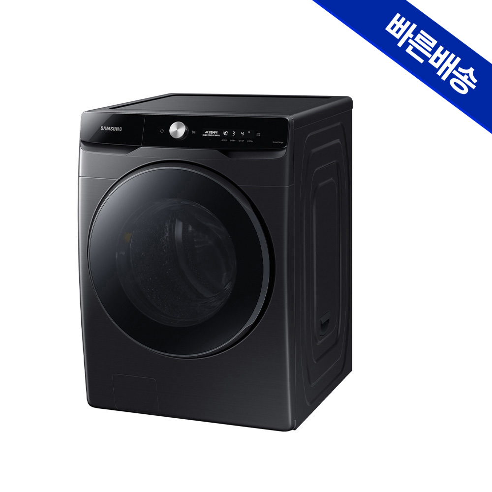 삼성 AI 세탁기 WF25DG8650BV 블랙 대용량 1등급