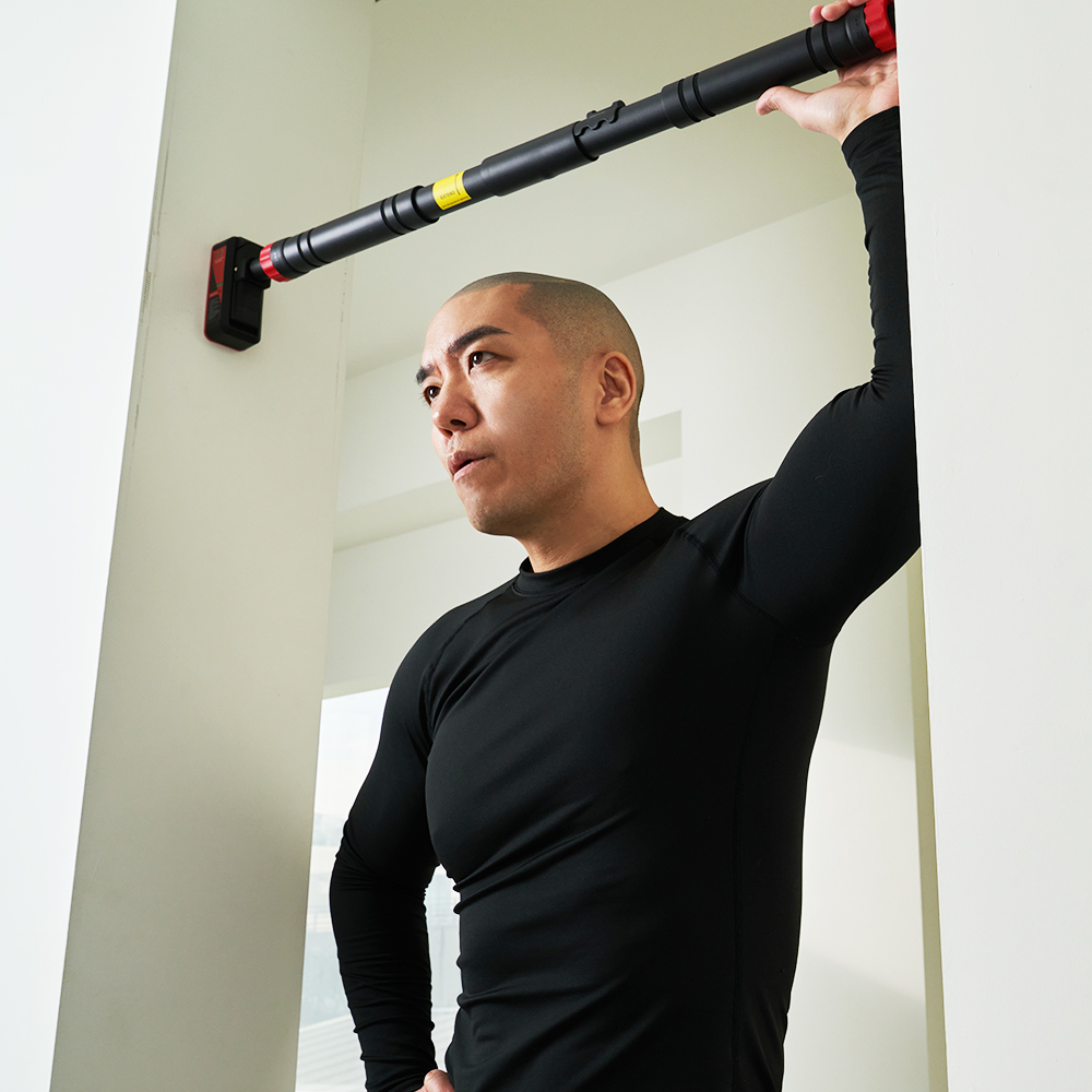 집에서도 간편하게 할 수 있는 문틀 철봉으로 홈트 시작해보세요!