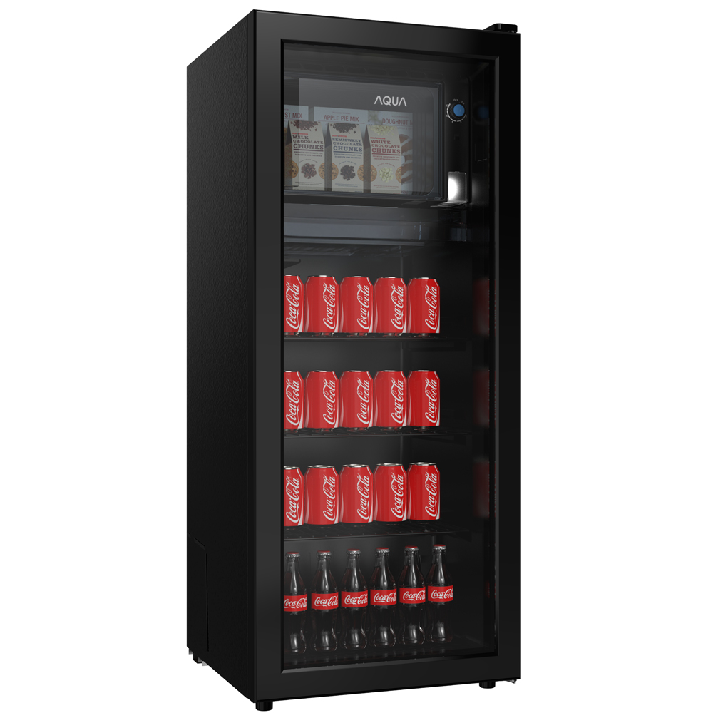 가정이나 사무실에서 딱 맞는 작은 냉장고 추천, 하이얼 아쿠아 홈바 듀얼 쇼케이스