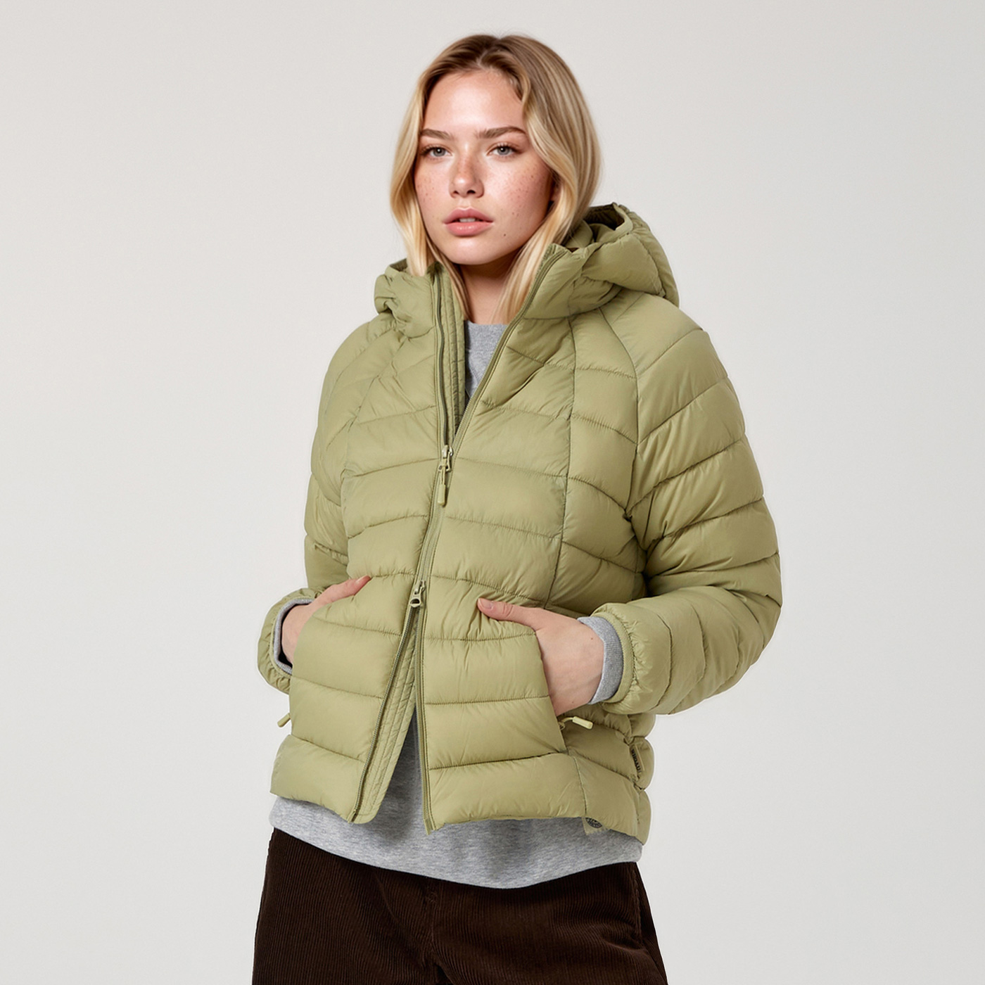 [후아유] 라이트 후디드 자켓(여성) / WHJPG1191F