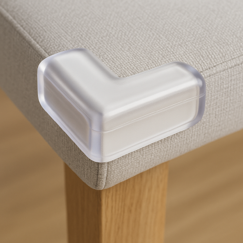 아텍스 아기 모서리 보호대 실리콘 코너 가드 투명 24개입