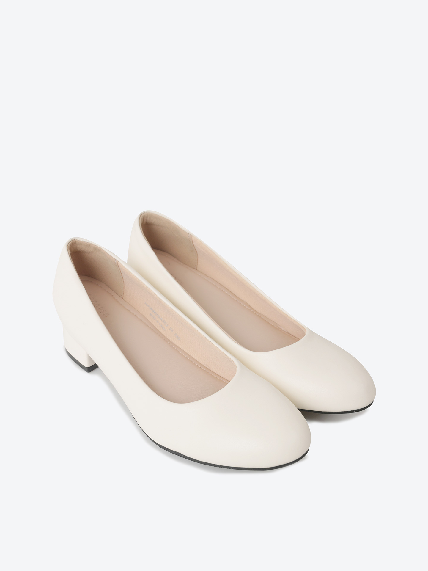 (출근/하객룩 단화) [베이직] 쿠션 라운드토 펌프스 (4cm) HPWWVGA302