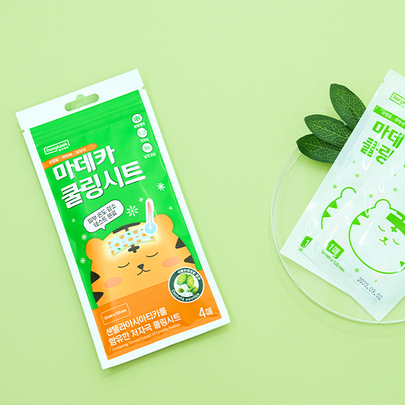 집에서 간편하게 쿨링 효과! 동국제약 마데카 쿨링패치 소개