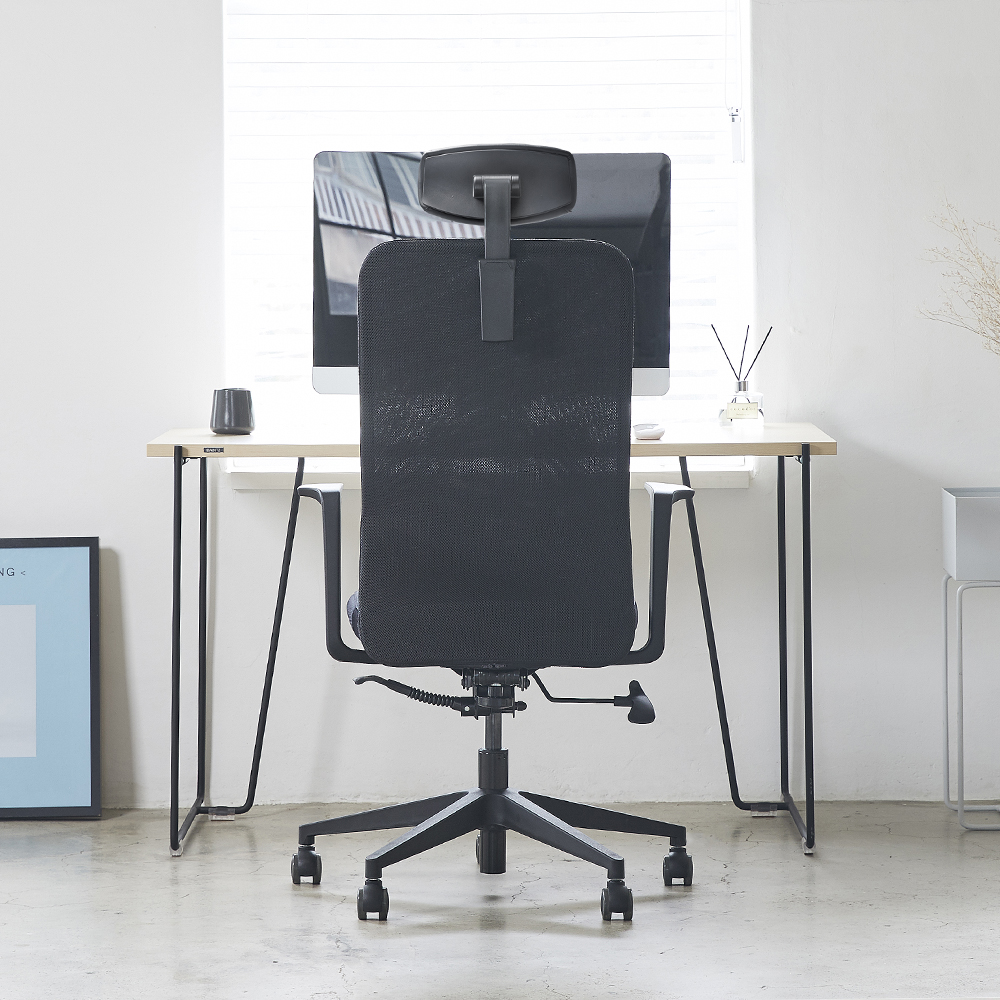 [슈퍼적립]듀오백 Q1 컴퓨터 메쉬 독서실 사무용 편한 높낮이조절 의자