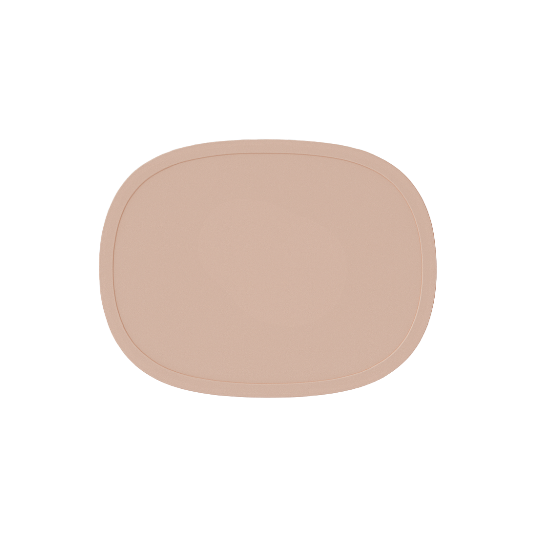 집에서 편하게 쓰는 실리콘 컵받침, 오트밀베이지 색상으로 깔끔하게!