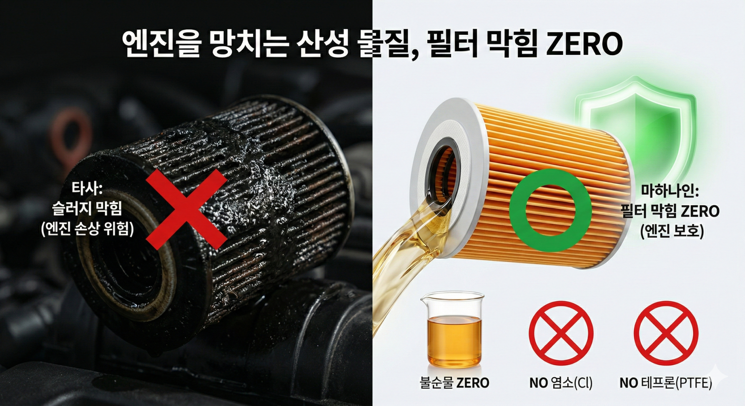 오래된 전통의 고성능 엔진 코팅제로 엔진 수명 늘리기!