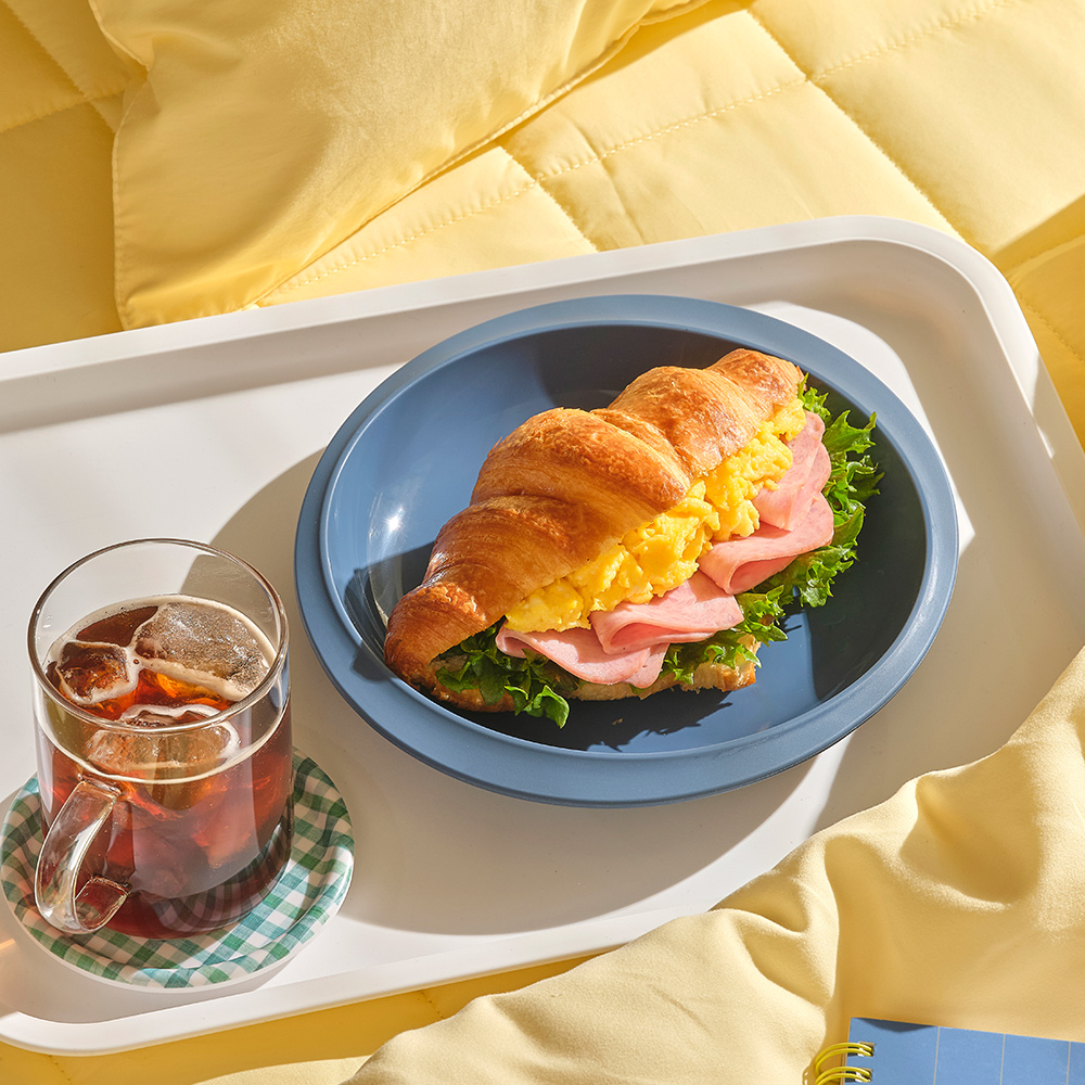 [N단독] 실리팟 프리미엄 실리콘 플레이트 캠핑 피크닉 파스타 접시 원형 볼