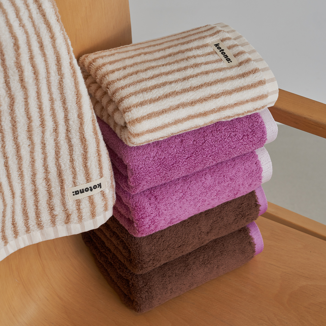 코토나 홈바디 타월 세트 선물포장 집들이 선물 200g , 베이, 5장