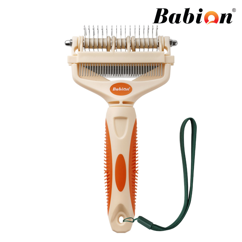 바비온 4in1 반려동물 포밍 브러쉬 104R 강아지 고양이 엉킨털 죽은털 제거 빗