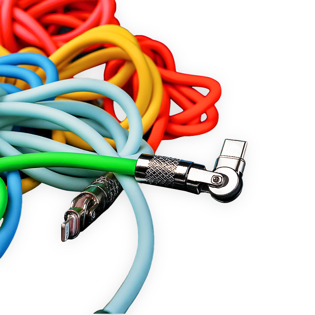 꼬임 걱정 끝! [프로덕트피알] 180도 회전 고속충전케이블의 비밀