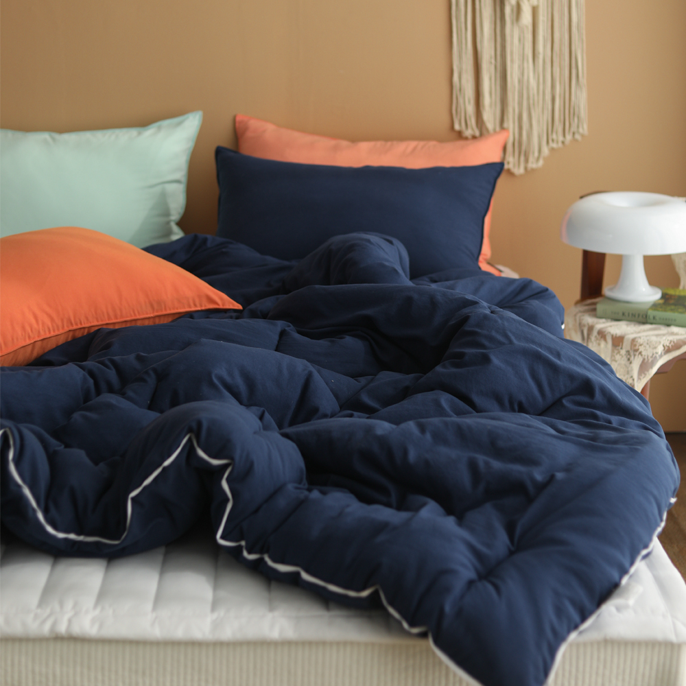 차렵이불 부드러운 카스테라 워싱 사계절용 항균 옥수수솜 침구 SS