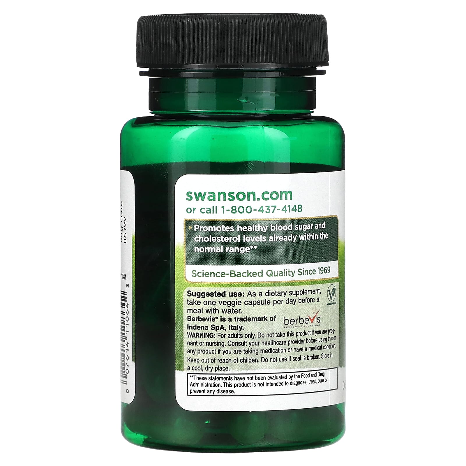 스완슨 베르베린 어드밴스 인헨스 Absorption 30캡슐 x 2병