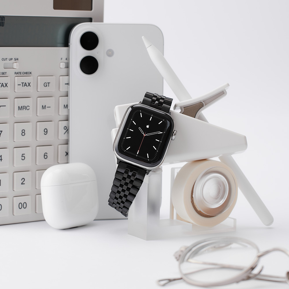 모이브 애플워치 11 10 9 8 6 SE 3 2 호환 메탈 스트랩 시계줄 쥬빌레 슬림