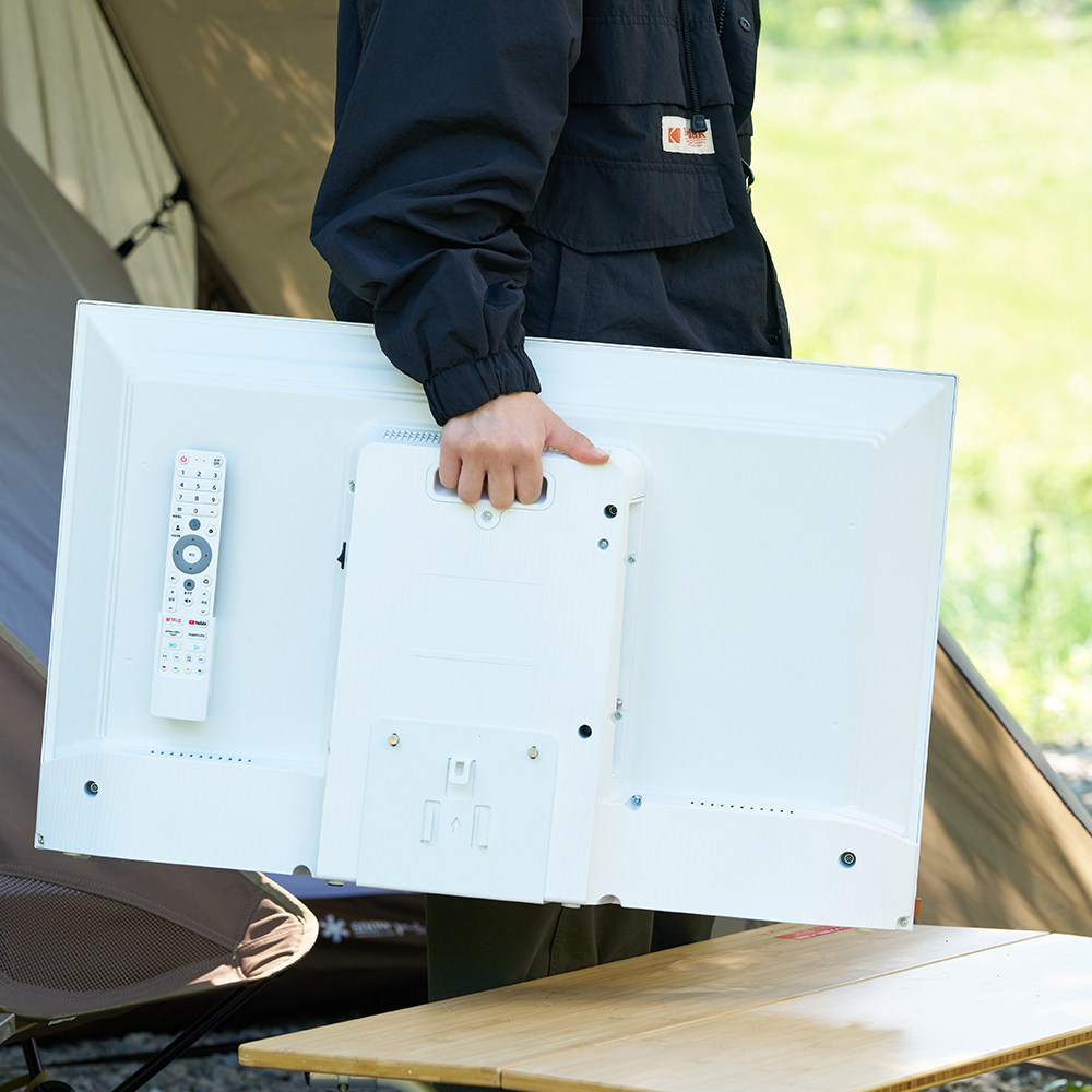 스마트티비 구글5.0 81cm(32인치) 무선 휴대용 캠핑 포터블 TV 단일구성