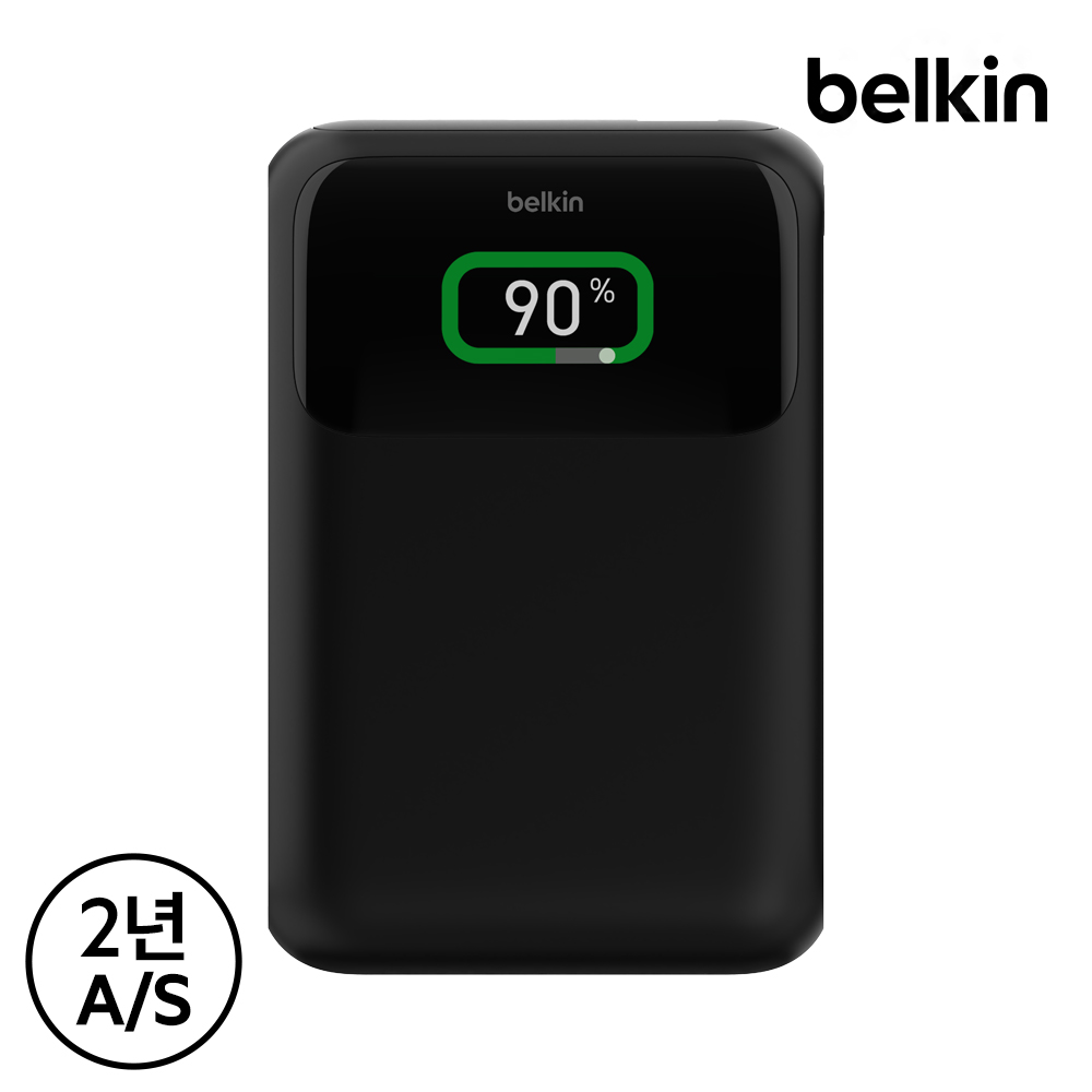 벨킨 부스트차지 프로 65W 대용량 고속 충전 보조배터리 20000mAh BPB020bt 갤럭시 S26 S25 아이폰 아이패드 노트북 기내반입 