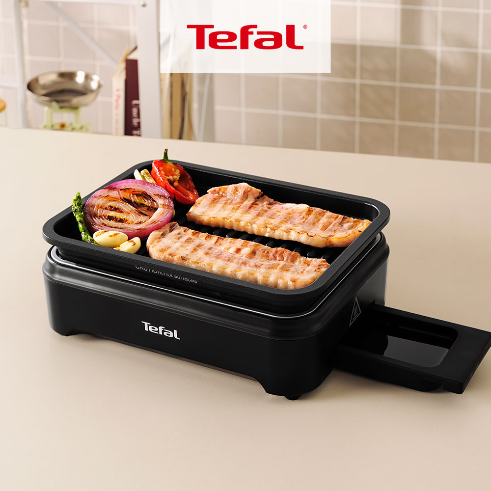 테팔 미니 그릴 블랙 GC5718KO
