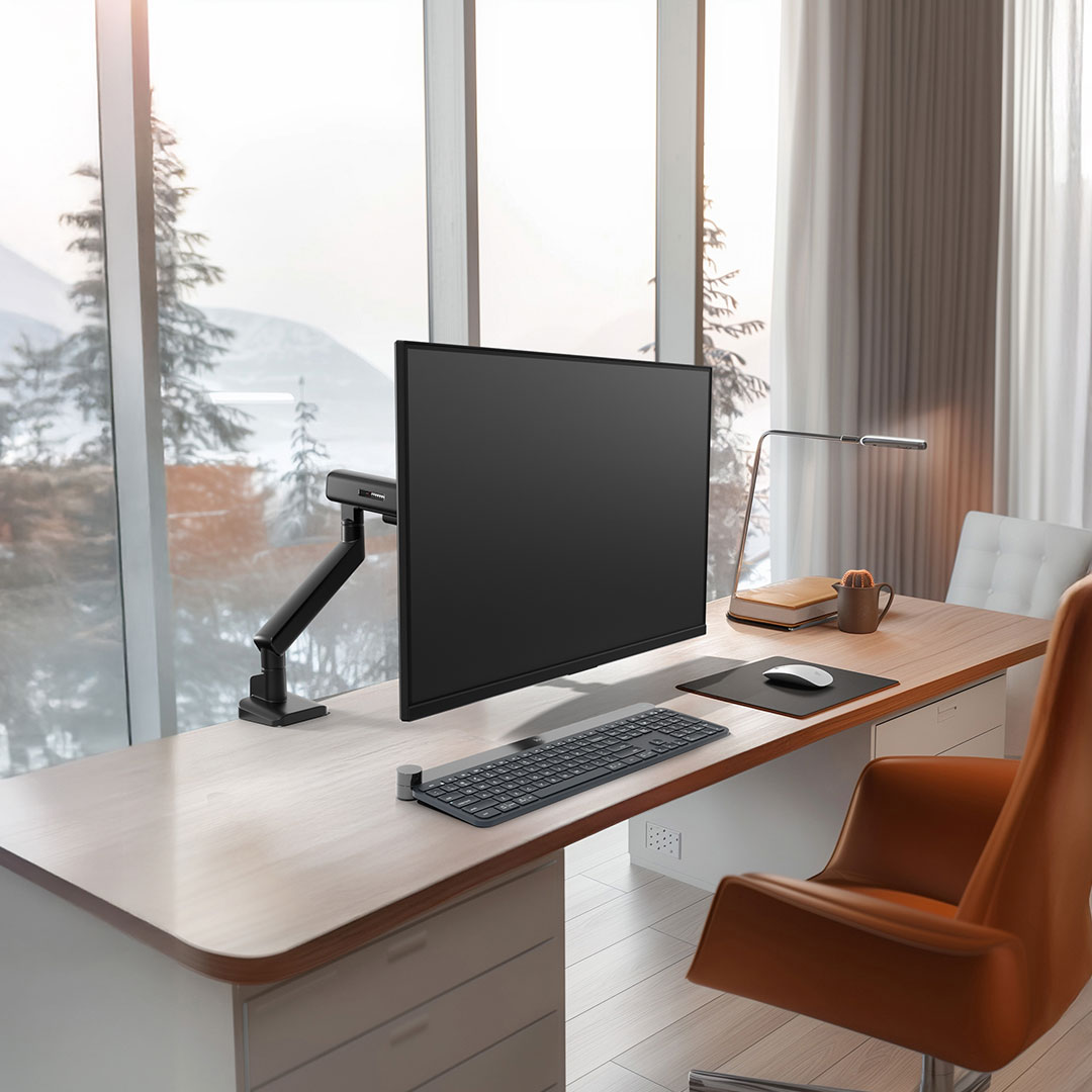 카멜마운트 MSS2 이지밸런스 싱글 모니터 거치대 모니터암 스탠드