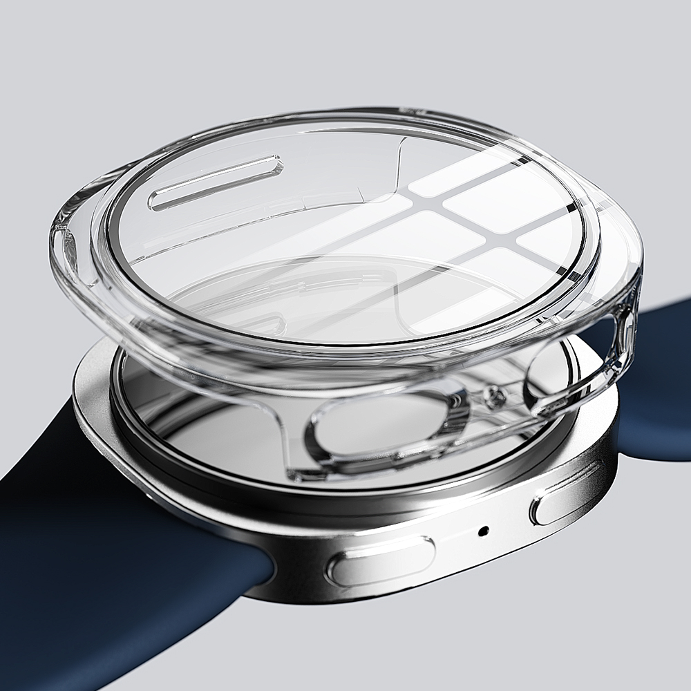 빅쏘 갤럭시워치8 케이스 강화유리 풀커버 레빅스킨