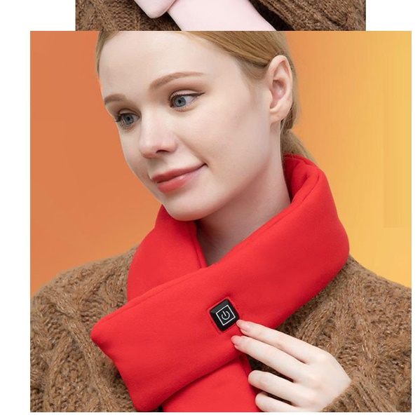 발열목도리 USB목도리 전자 보조배터리머플러 전기목도리