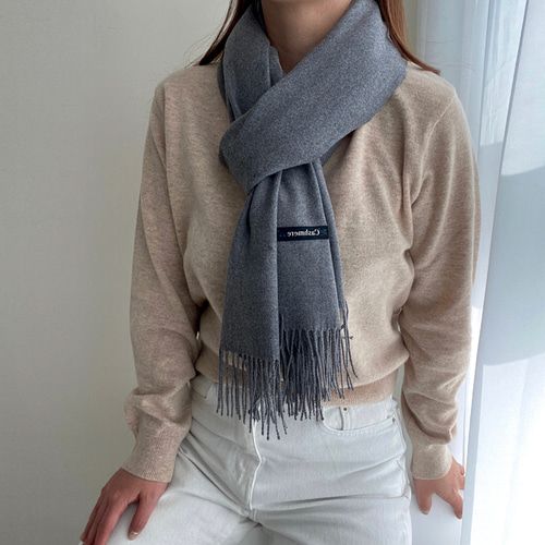 (21컬러/무료선물포장) 캐시미어 숄 목도리 머플러 연말 크리스마스 커플 선물