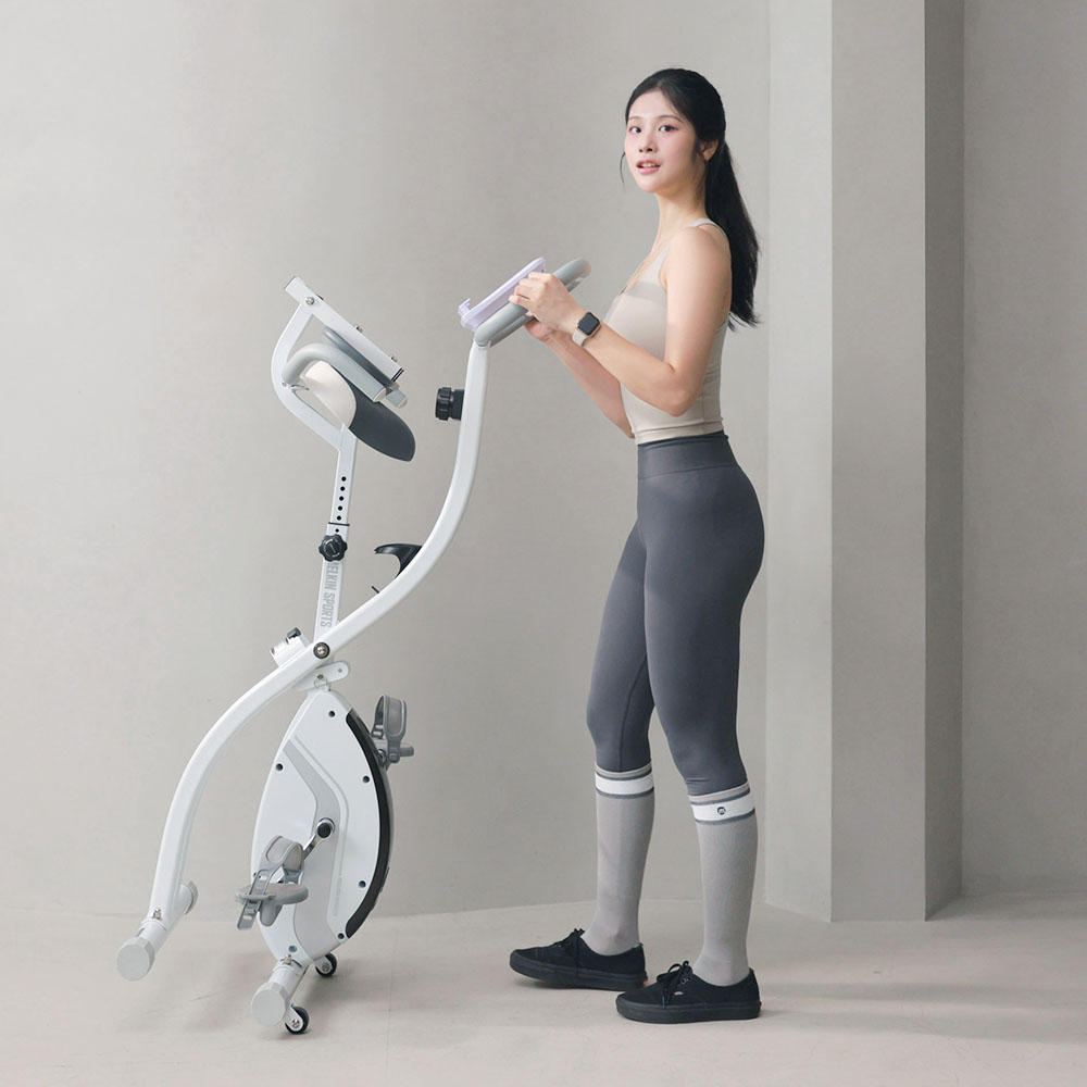 멜킨 폴민 접이식 실내자전거 바이크 헬스 사이클 가정용 홈트 유산소 운동기구