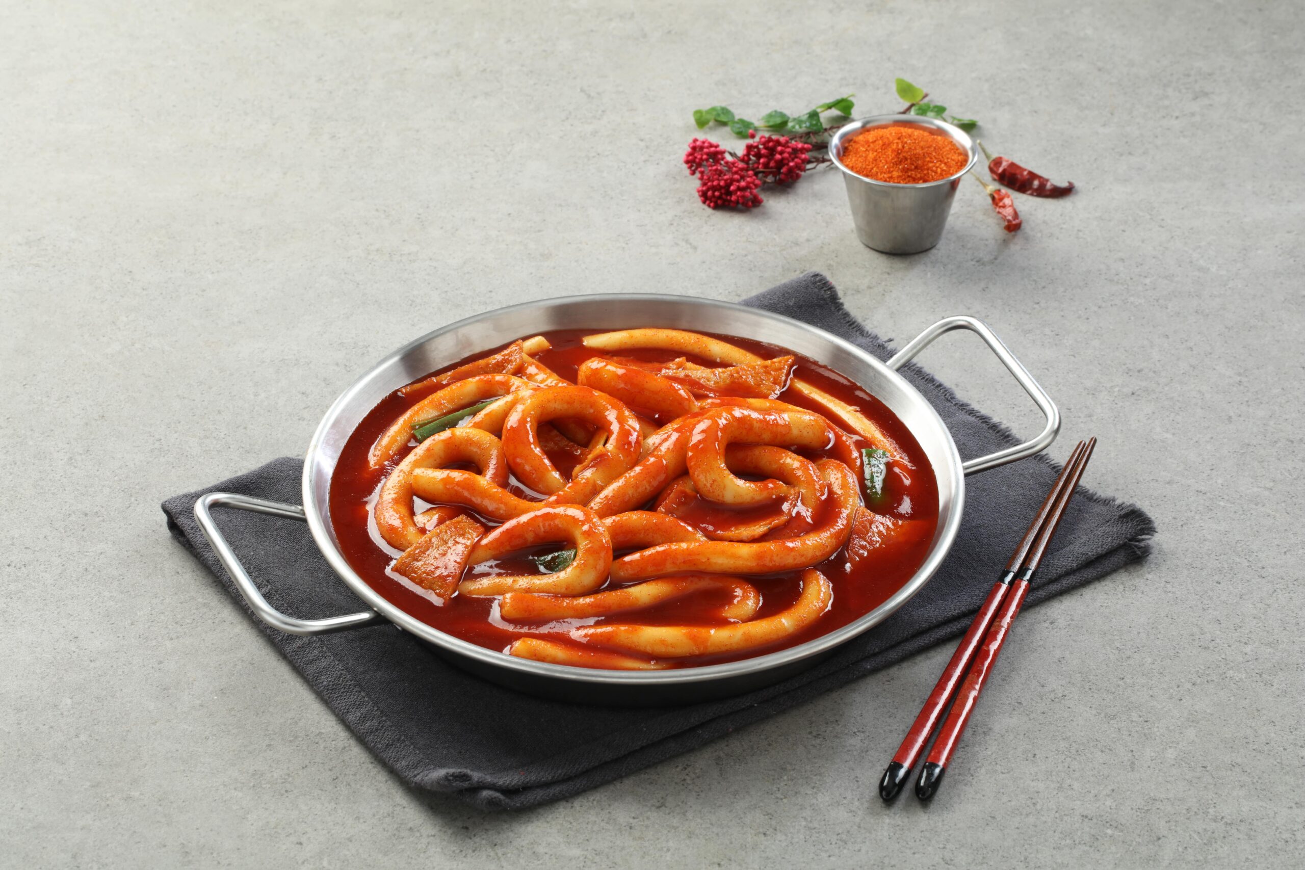 [오늘바로떡볶이] 롱누들 보통맛 즉석 국물 떡볶이 밀키트 당일생산 2인분