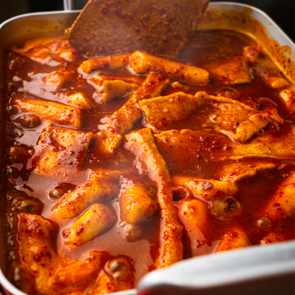 엽불떡볶이 600g 즉석떡볶이 밀떡볶이 떡볶이 밀키트