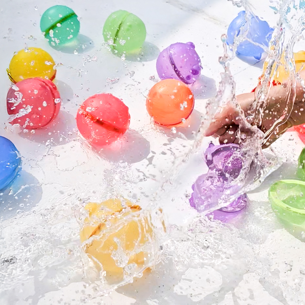플레이맥스 실리콘 자석 물풍선 워터볼 6종 세트