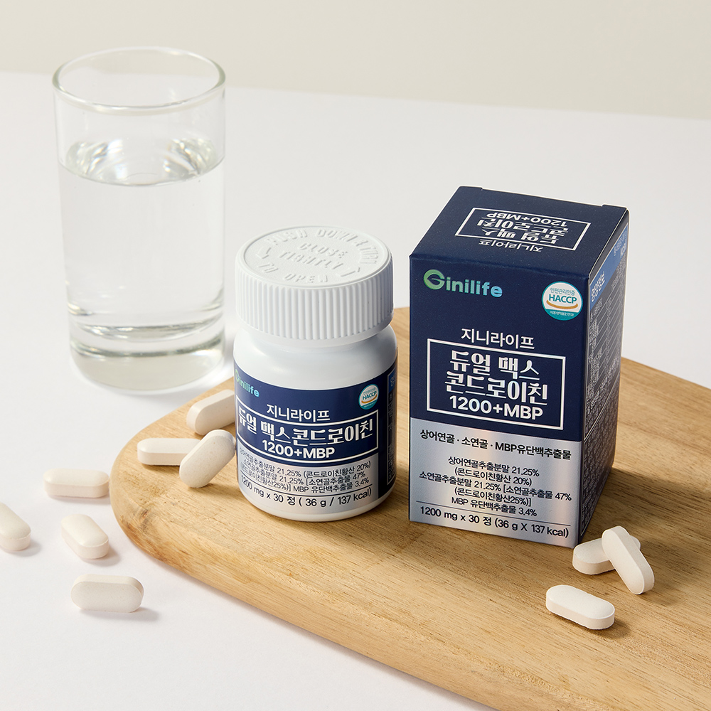지니라이프 듀얼맥스 콘드로이친 1200+MBP 30정, 12개
