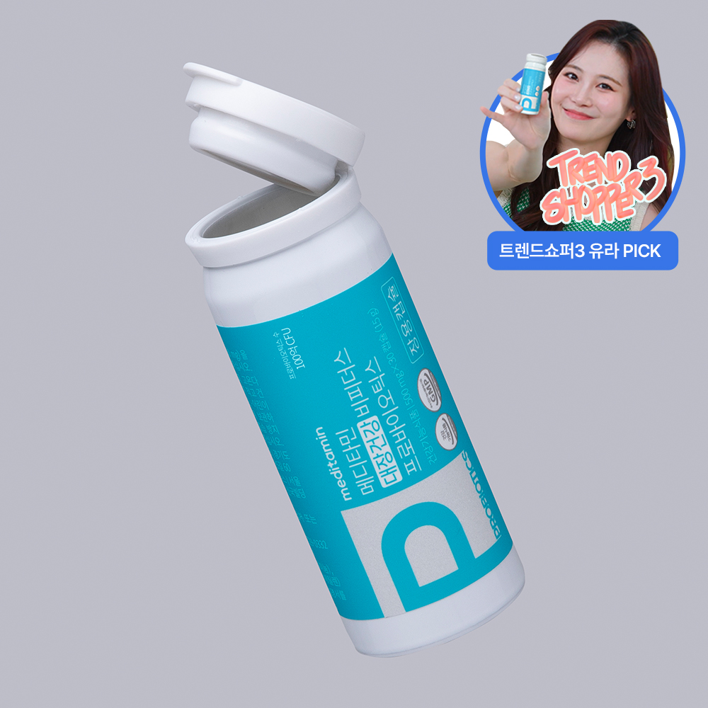 메디타민 대장건강 비피더스 프로바이오틱스 유산균 100억 냉장 장용캡슐 30캡슐, 3개