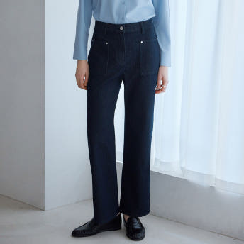 편하게 입기 좋은 와이드핏 데님, 포켓이 포인트인 스판 데님 소개!