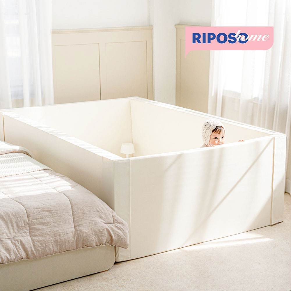 리포소홈 아기 범퍼침대 하이가드 유아 신생아침대 애기 가드 미디엄