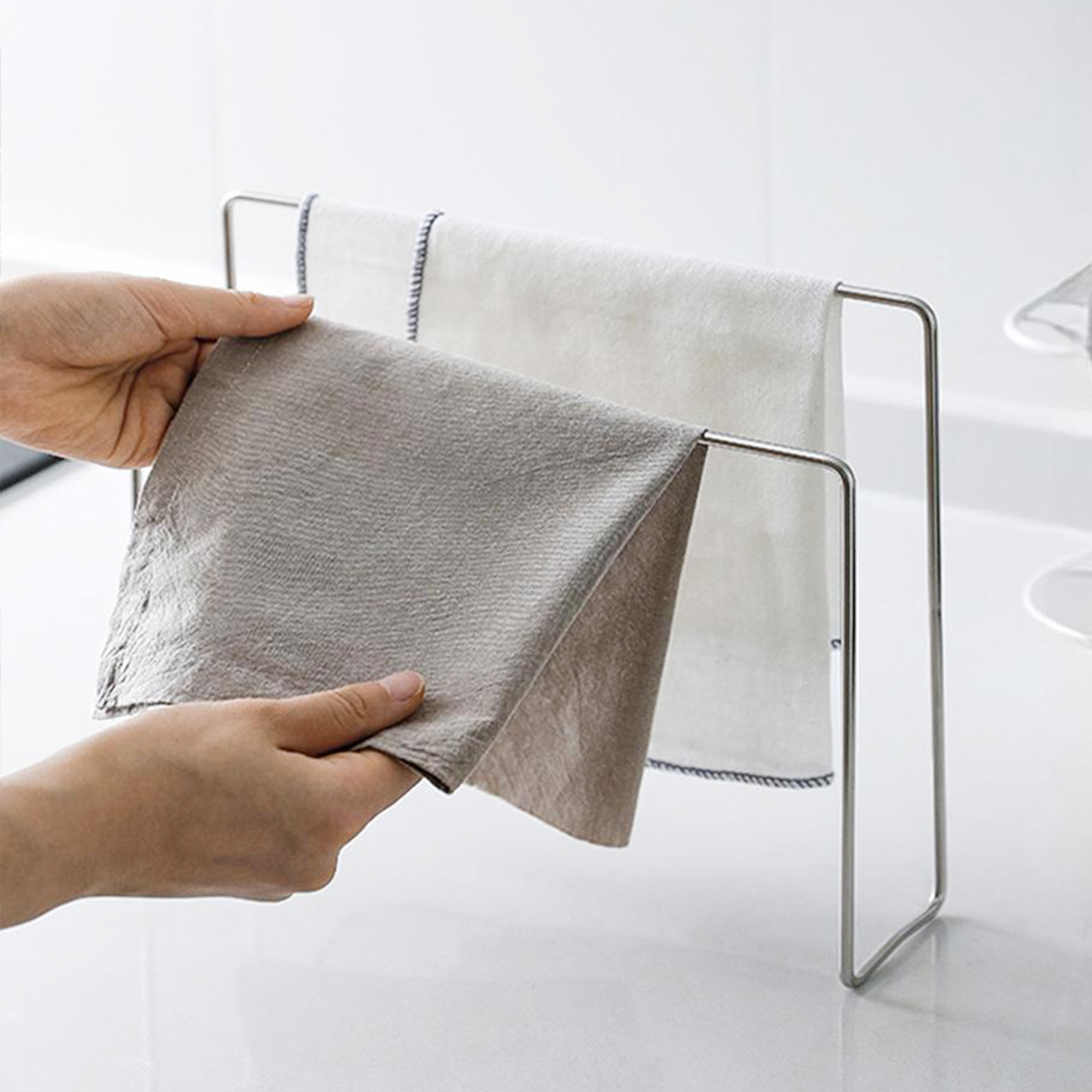 주방 싱크대에 딱 맞는 2단 행주건조대, 깔끔하게 정리하는 방법