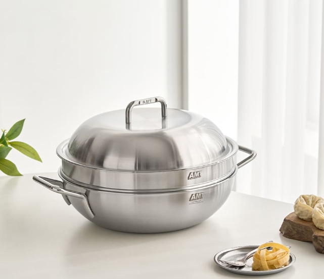 가족 모임이나 파티에 딱! 32cm 크기의 스테인리스 파티웍 추천