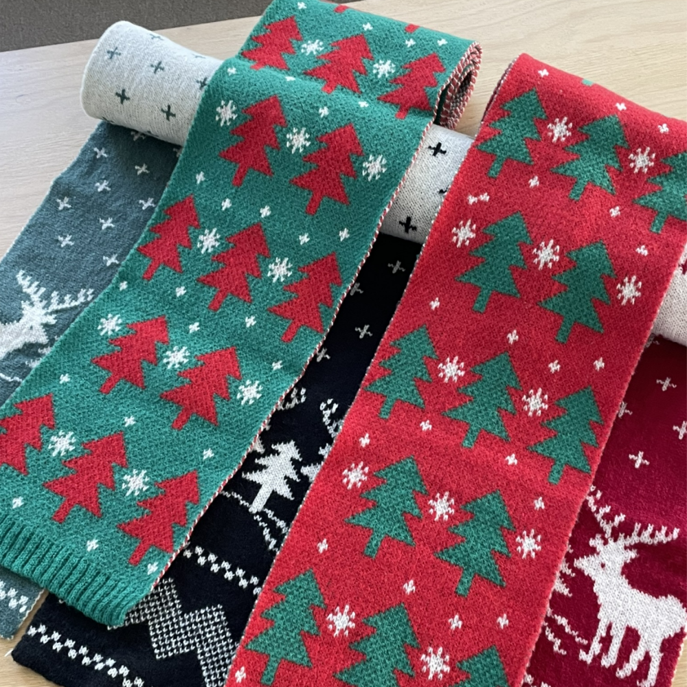 크리스마스목도리 커플목도리 목돌이