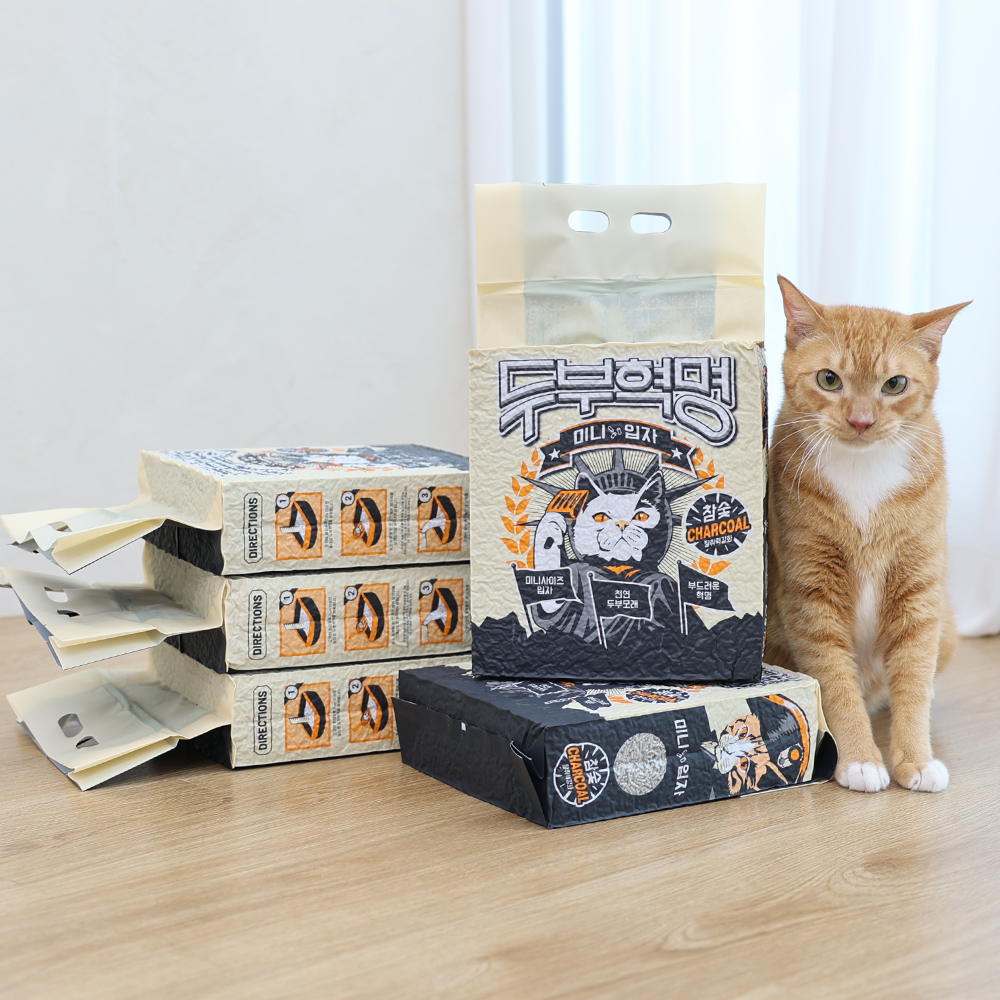 고양이 두부모래, 먼지 걱정 없이 깔끔하게 사용하는 방법